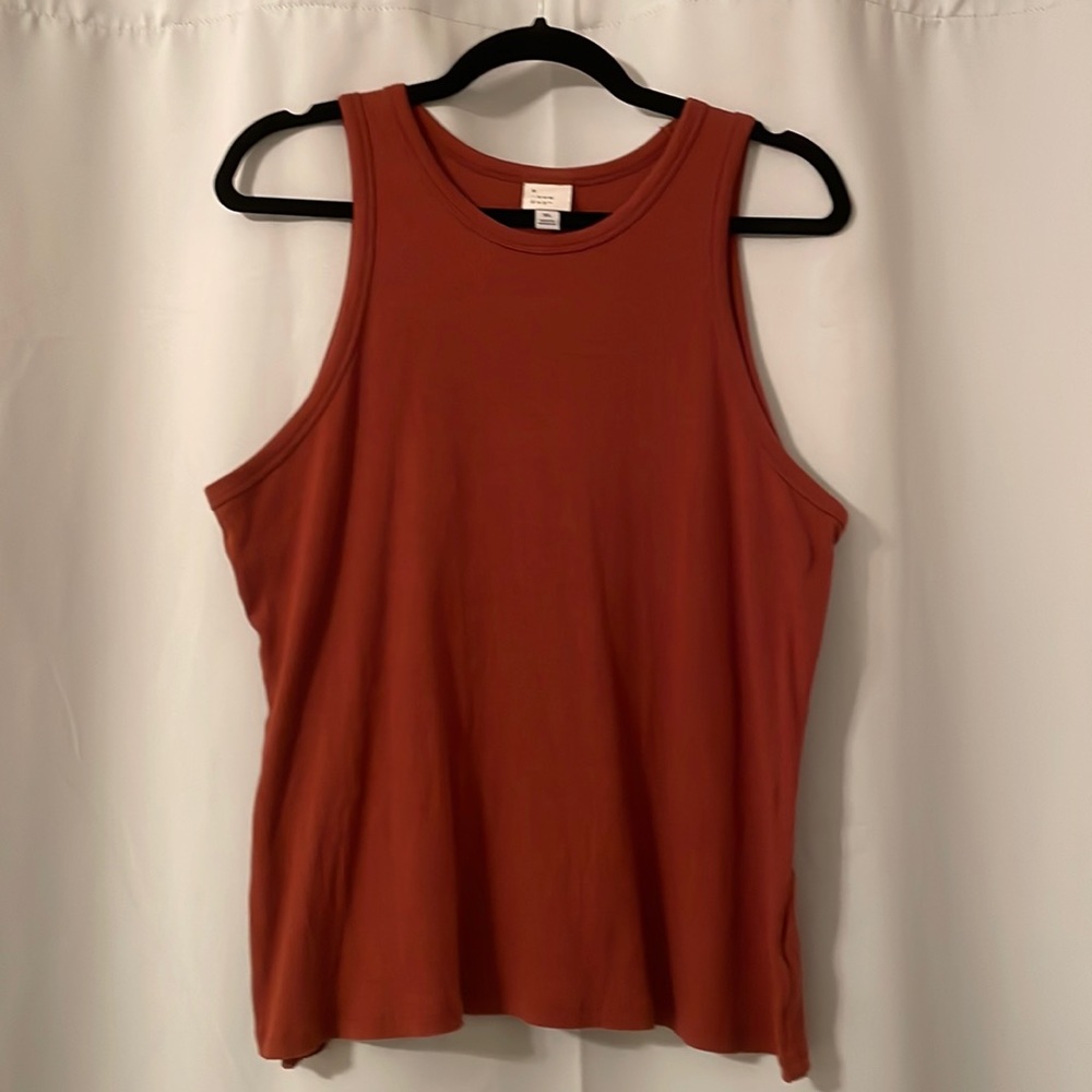 Burnt orange tank